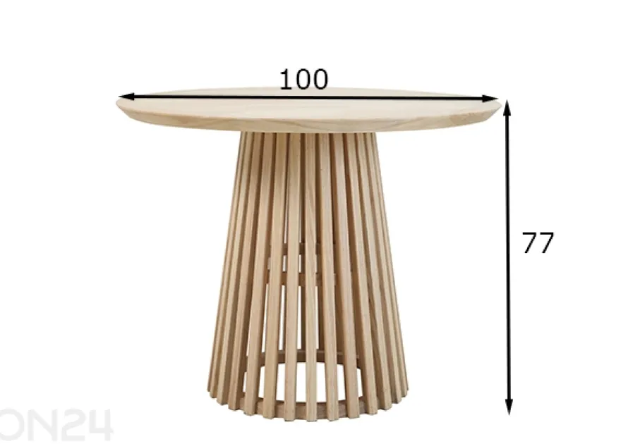 Ruokapöytä Kenas Ø 100 cm