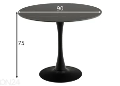 Ruokapöytä Maria Ø 90 cm