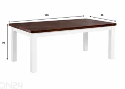 Ruokapöytä Merje 96x180 cm