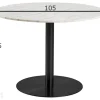 Ruokapöytä Mich Ø105 cm