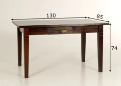 Ruokapöytä Monaco 130x85 cm