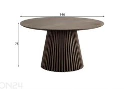 Ruokapöytä Osaka Ø 140 cm