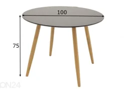Ruokapöytä Plaza Ø 100 cm
