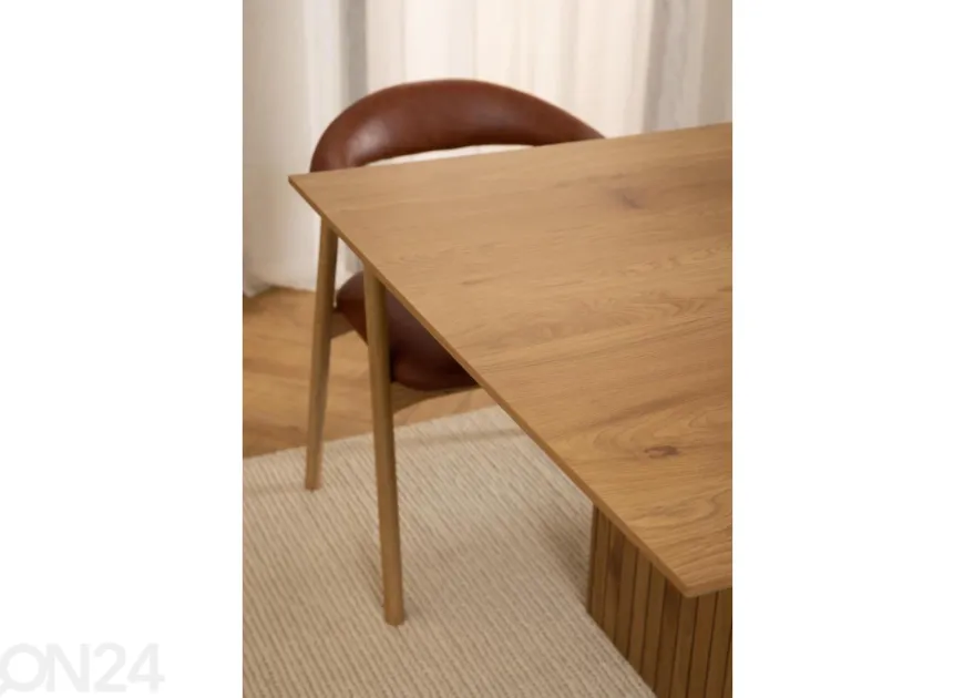 Ruokapöytä Ronne 100x210 cm