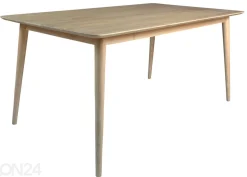 Ruokapöytä Scandi Blonde 90x160 cm, sungkai