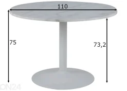 Ruokapöytä Vista Ø110 cm