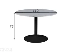 Ruokapöytä Vista Ø110 cm
