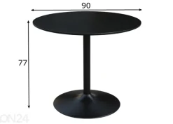 Ruokapöytä Wilma Ø 90 cm