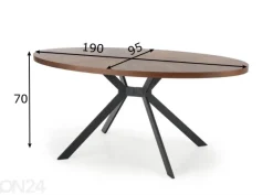 Ruokapöytä 190x95 cm