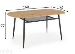 Ruokapöytä 60x90 cm