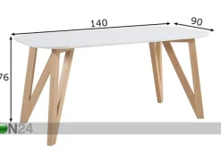 Ruokapöytä 90x140 cm
