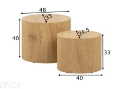 Sarjapöytä Nice, 2 kpl