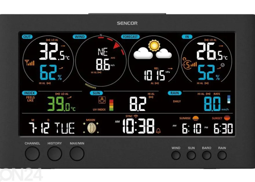 Sääasema Wifi Sencor SWS12500