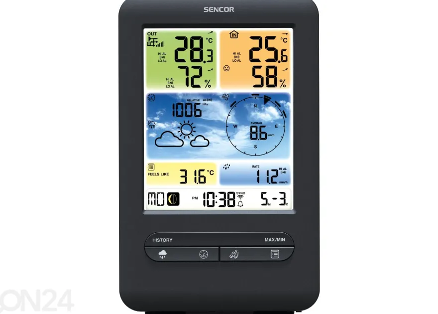 Sääasema WiFi Sencor SWS9898