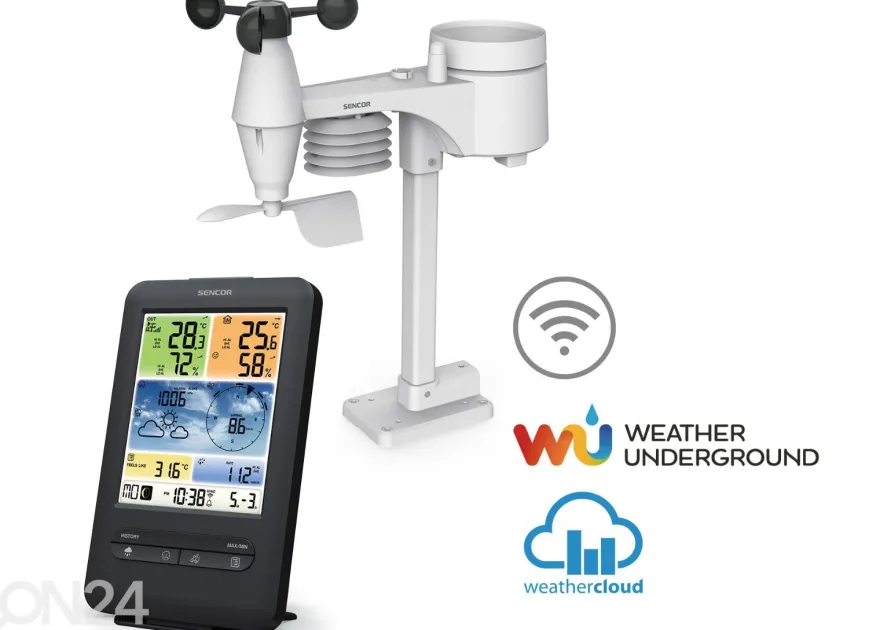 Sääasema WiFi Sencor SWS9898