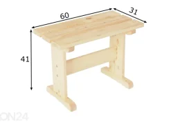 Saunapenkki 60 cm