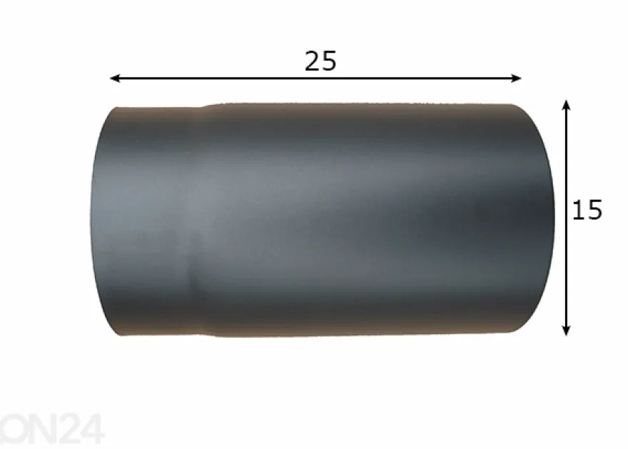 Savuputki Ø15cm