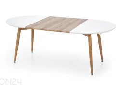 Säädettävä ruokapöytä Edward 100x120/200 cm