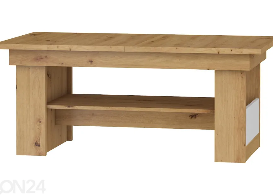 Säädettävä sohvapöytä Cobhy 125/170x68 cm