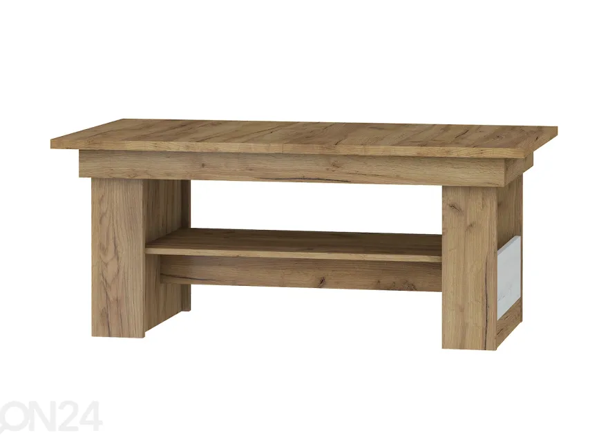 Säädettävä sohvapöytä Cobhy 125/170x68 cm