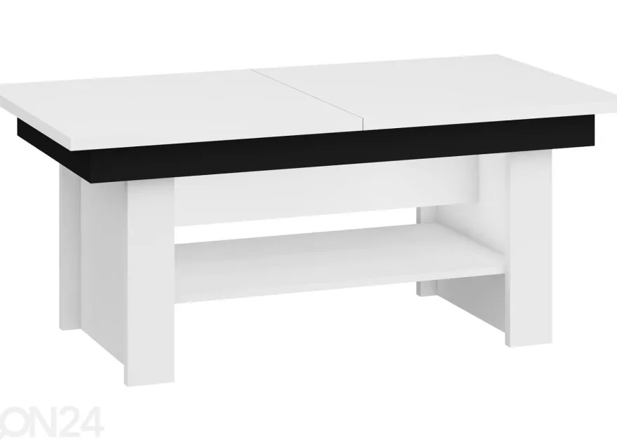 Säädettävä sohvapöytä Skib 125/170x68 cm
