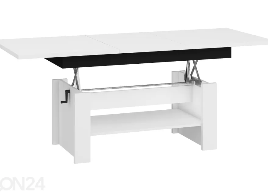 Säädettävä sohvapöytä Skib 125/170x68 cm
