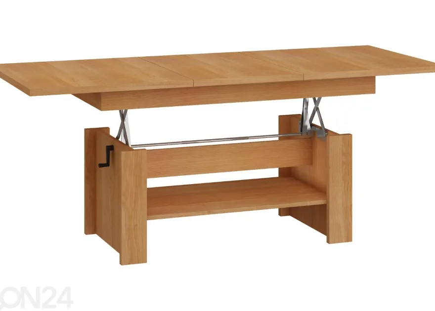 Säädettävä sohvapöytä Skib 125/170x68 cm