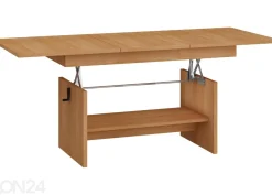 Säädettävä sohvapöytä 125/170x68 cm