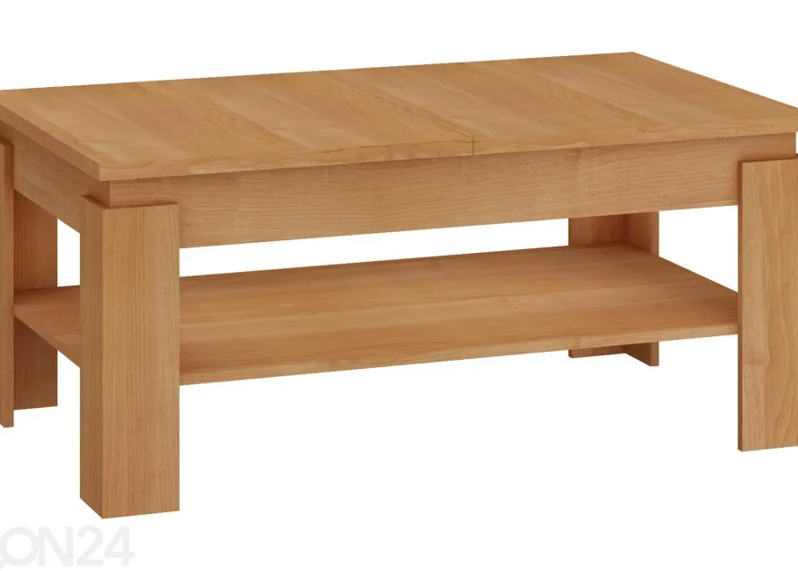 Säädettävä sohvapöytä 120/160x68 cm