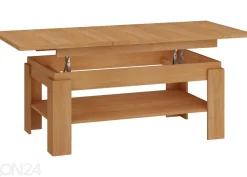 Säädettävä sohvapöytä 120/160x68 cm