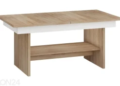 Säädettävä sohvapöytä 125/170x68 cm