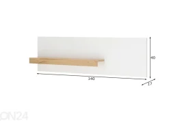 Seinähylly City 140 cm
