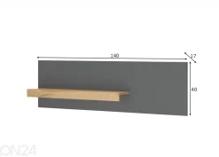 Seinähylly City 140 cm
