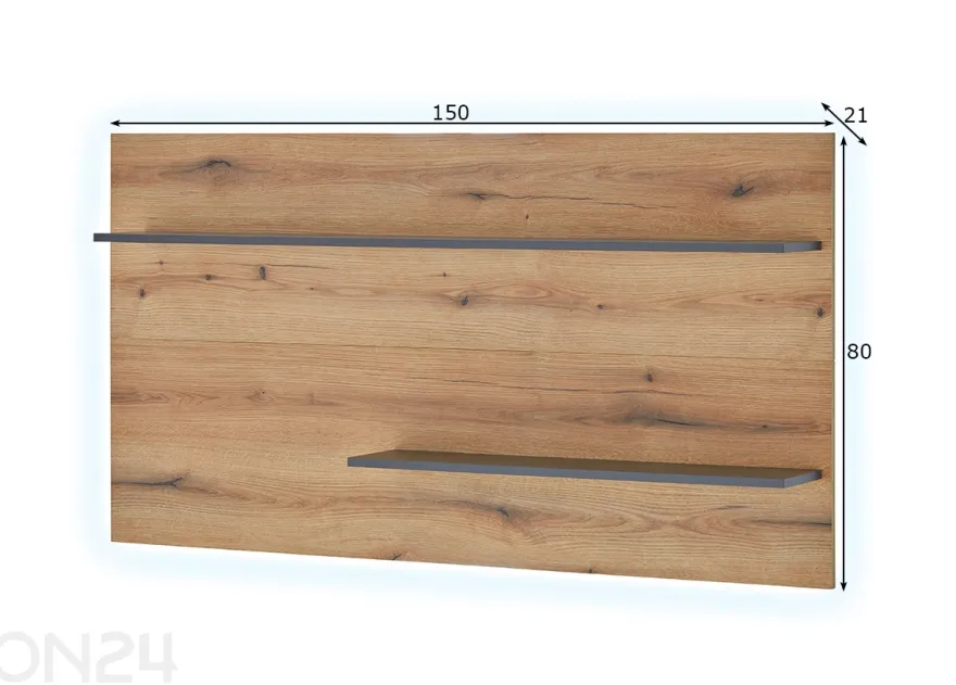 Seinähylly 150 cm