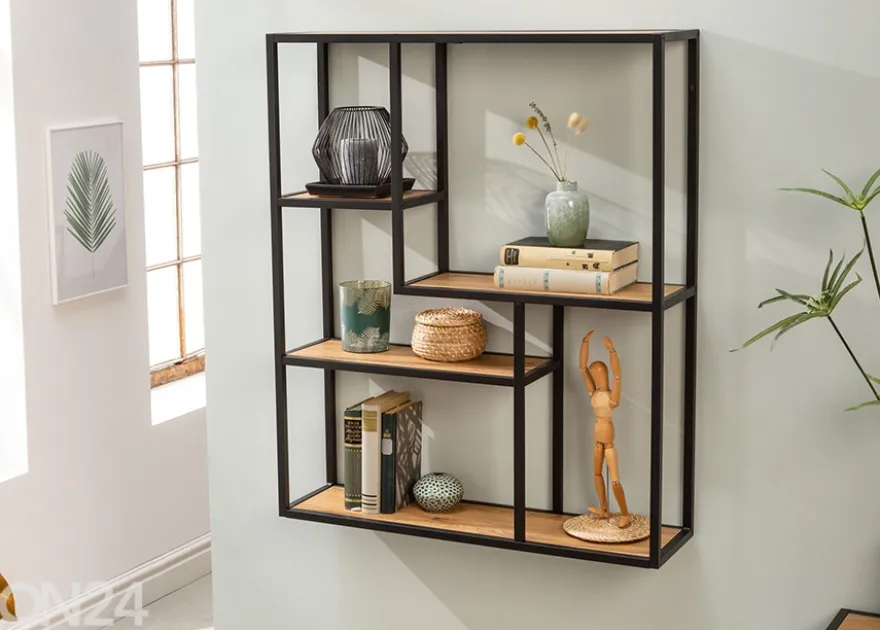 Seinähyllykkö Slim line 75 cm