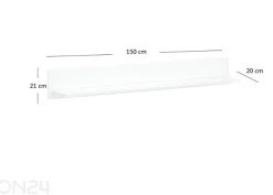 Seinähylly Lingo 150 cm