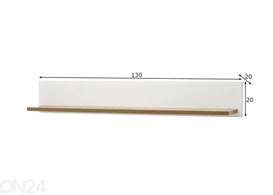 Seinähylly Provence 130 cm