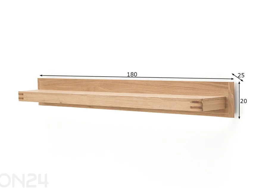 Seinähylly Salvador 180 cm