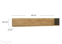 Seinähylly Santes 155 cm