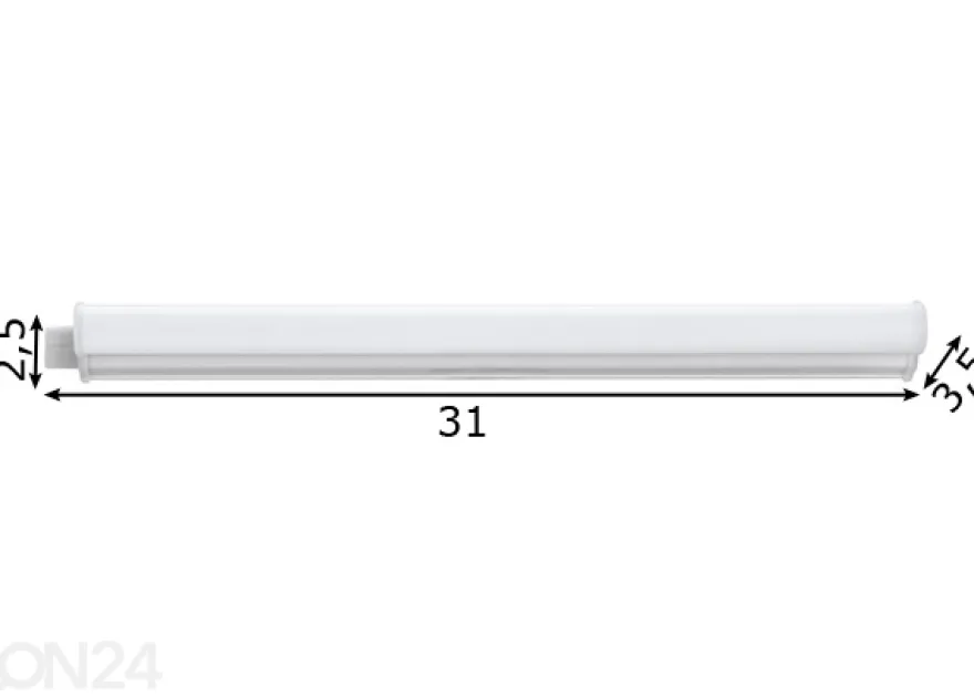 Seinä-ja kattovalaisin Dundry 31 cm