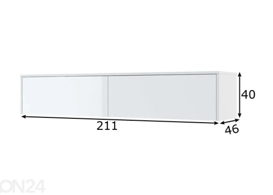 Seinäkaappi Lenart BED CONCEPT