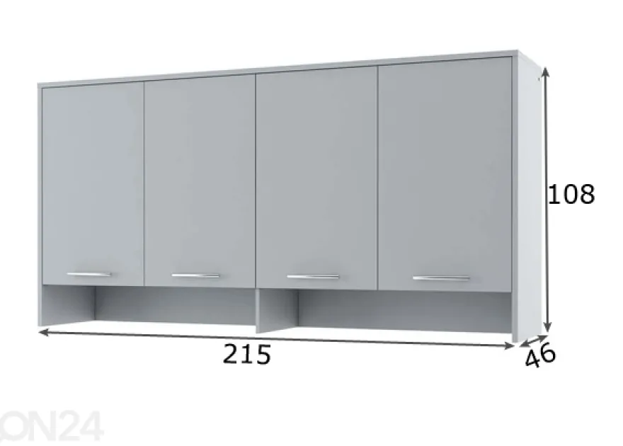 Seinäkaappi Lenart CONCEPT PRO