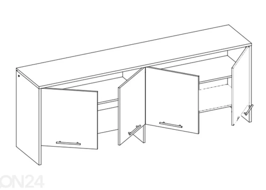 Seinäkaappi Lenart CONCEPT PRO
