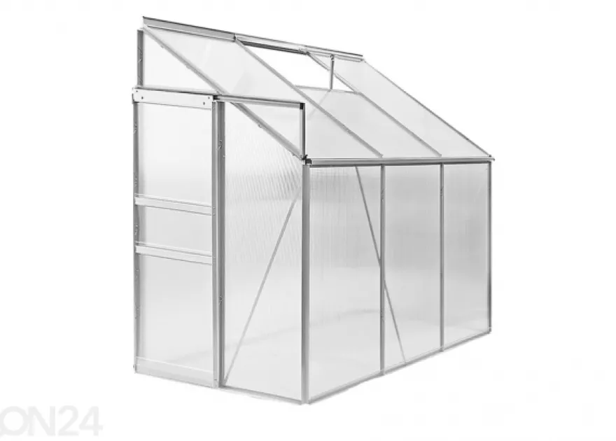 Seinäkasvihuone Polar 2,3 m²
