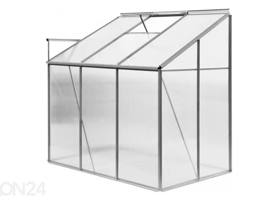 Seinäkasvihuone Polar 2,3 m²