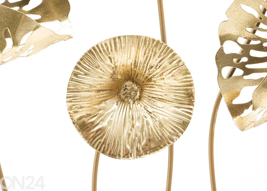 Seinäkoriste Gold Flower 50x50 cm