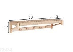 Seinänaulakko Cattolica 78 cm