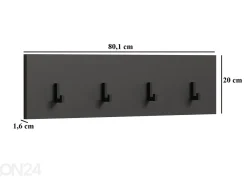 Seinänaulakko Esteban 80 cm