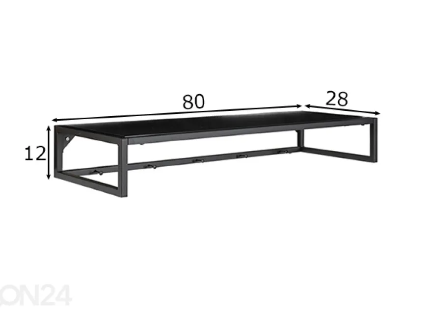 Seinänaulakko Skagen 80 cm
