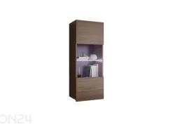 Seinään kiinnitettävä vitriinikaappi Calabrini + LED